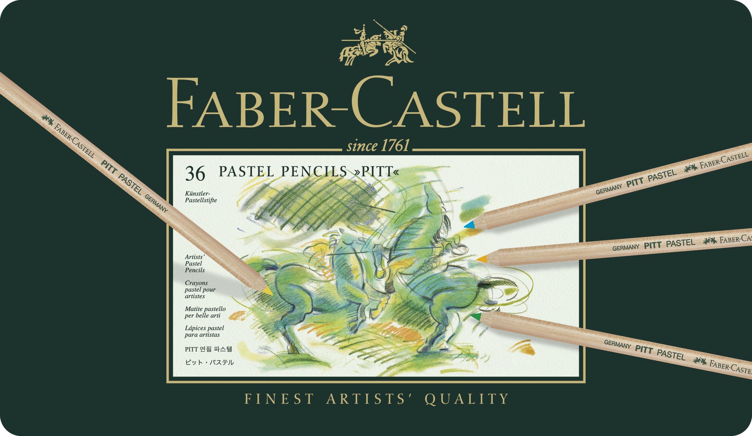 CREIOANE PASTEL PITT 36 CULORI FABER-CASTELL CREIOANE PASTEL PITT 36 CULORI FABER-CASTELL